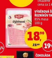 Výběrová šunka Řezníkův talíř