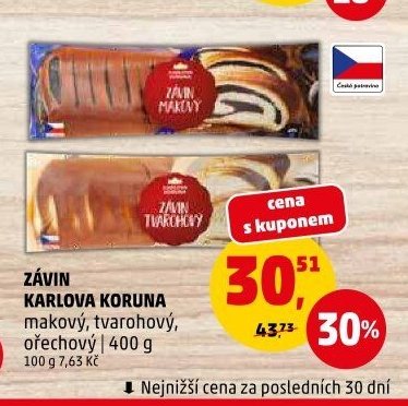 ZÁVIN KARLOVA KORUNA