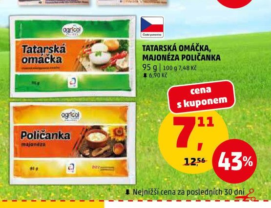 Tatarská omáčka, Majonéza Poličanka
