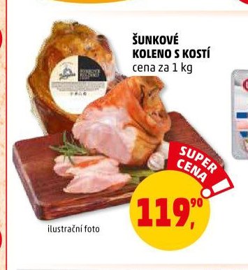 ŠUNKOVÉ KOLENO S KOSTÍ