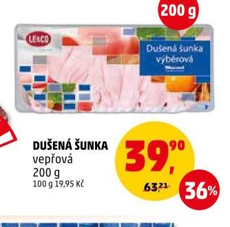 DUŠENÁ ŠUNKA