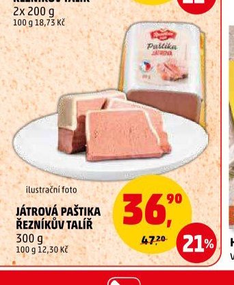JÁTROVÁ PAŠTIKA ŘEZNÍKŮV TALÍŘ