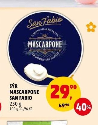 Sýr Mascarpone San Fabio