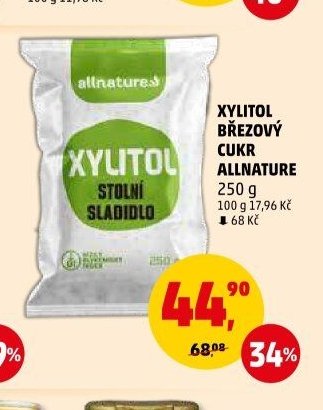 Xylitol březový cukr Allnature