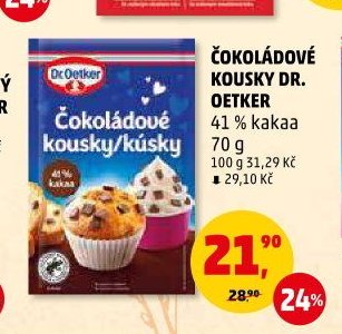 ČOKOLÁDOVÉ KOUSKY DR. OETKER