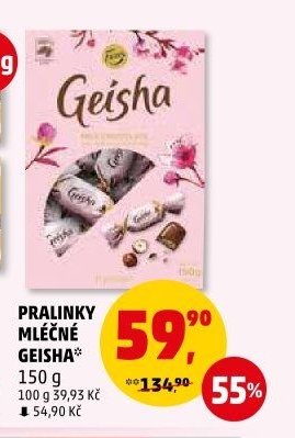 Pralinky mléčné Geisha 150 g