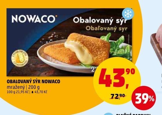 OBALOVANÝ SÝR NOWACO