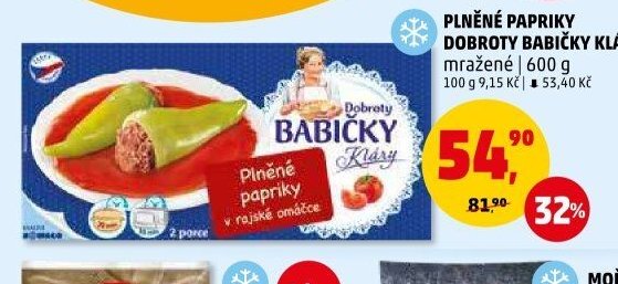 PLNĚNÉ PAPRIKY DOBROTY BABIČKY KLÁRY