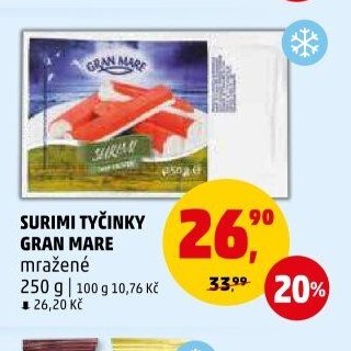 SURIMI TYČINKY GRAN MARE