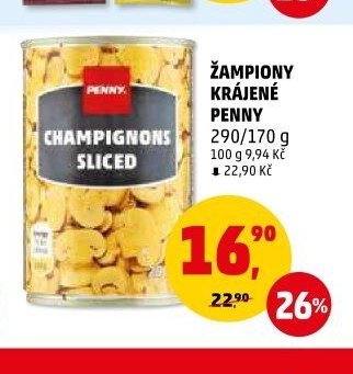 ŽAMPIONY KRÁJENÉ PENNY