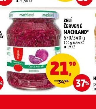 ZELÍ ČERVENÉ MACHLAND*