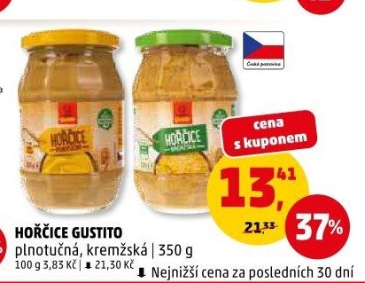 HOŘČICE GUSTITO