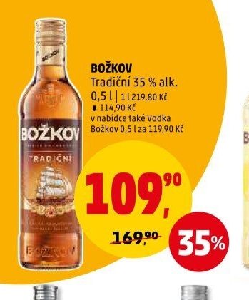 Božkov Tradiční 35 % alk.