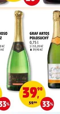 Graf Artos polosuchý 0,75 l