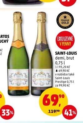 Saint-Louis demi, brut 0,75 l