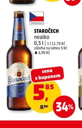 STAROČECH nealko | 0,5 l