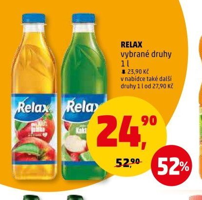 RELAX vybrané druhy