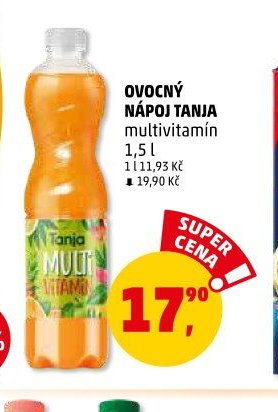 OVOCNÝ NÁPOJ TANJA multivitamin