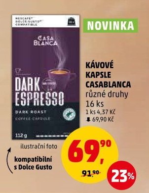 Kávové kapsle Casablanca