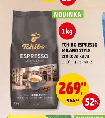 Tchibo Espresso Milano Style zrnková káva