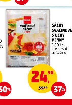 Sáčky svačinové s uchy Penny