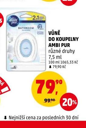 Vůně do koupelny Ambi Pur