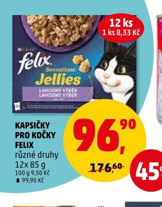 KAPSIČKY PRO KOČKY FELIX