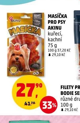 MASÍČKA PRO PSY AKINU