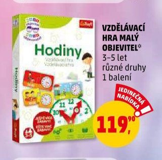 VZDĚLÁVACÍ HRA MALÝ OBJEVITEL