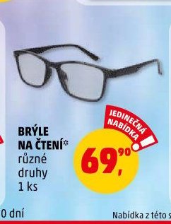 BRÝLE NA ČTENÍ