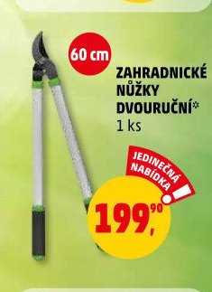 ZAHRADNICKÉ NŮŽKY DVOURUČNÍ