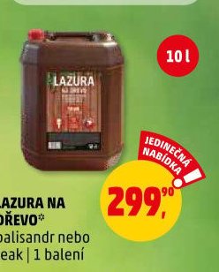 LAZURA NA DŘEVO palisandr nebo teak
