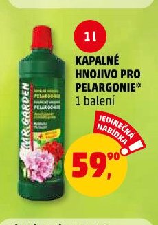 KAPALNÉ HNOJIVO PRO PELARGONIE