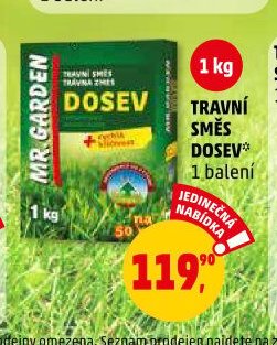 TRAVNÍ SMĚS DOSEV