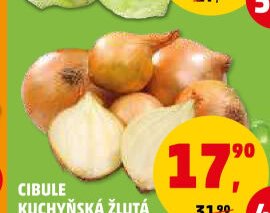 CIBULE KUCHYŇSKÁ ŽLUTÁ
