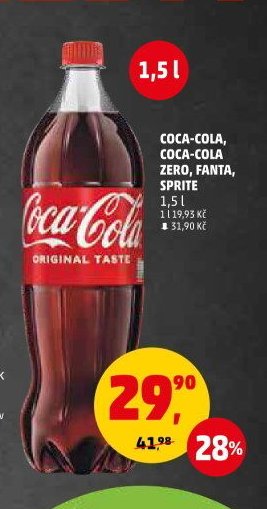 COCA-COLA, COCA-COLA ZERO, FANTA, SPRITE