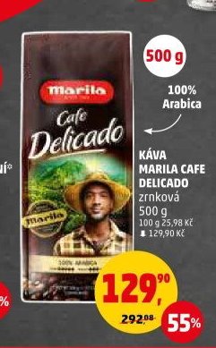KÁVA MARILA CAFE DELICADO