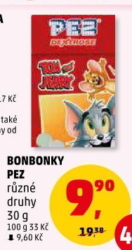 Bonbony z hroznového cukru PEZ