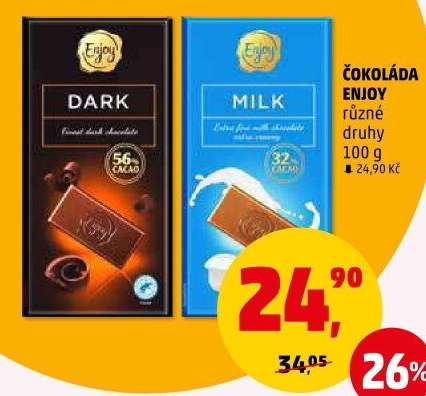 Čokoláda Enjoy