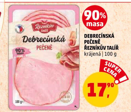 Debrecínská pečeně Řezníkův talíř