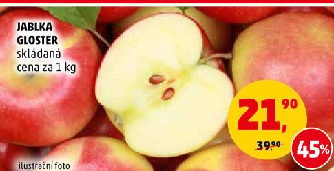 Jablka Gloster