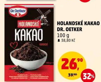 Kakao holandské Dr. Oetker