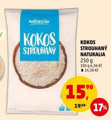 Kokos strouhaný Naturalia