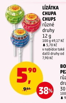 Lízátko Chupa Chups