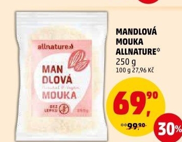 Mandlová mouka Allnature