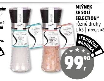 Mlýnek se solí Selection