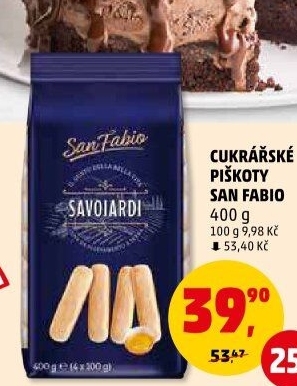 Piškoty cukrářské San Fabio
