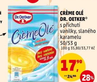Pudink Créme Olé Dr. Oetker