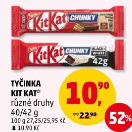 Tyčinka Kit Kat Nestlé