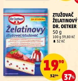 Želatinový ztužovač Dr. Oetker